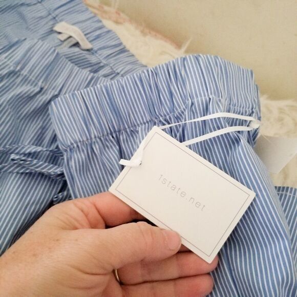 1. state off shoulder blouse with ties - Picture 4 of 8